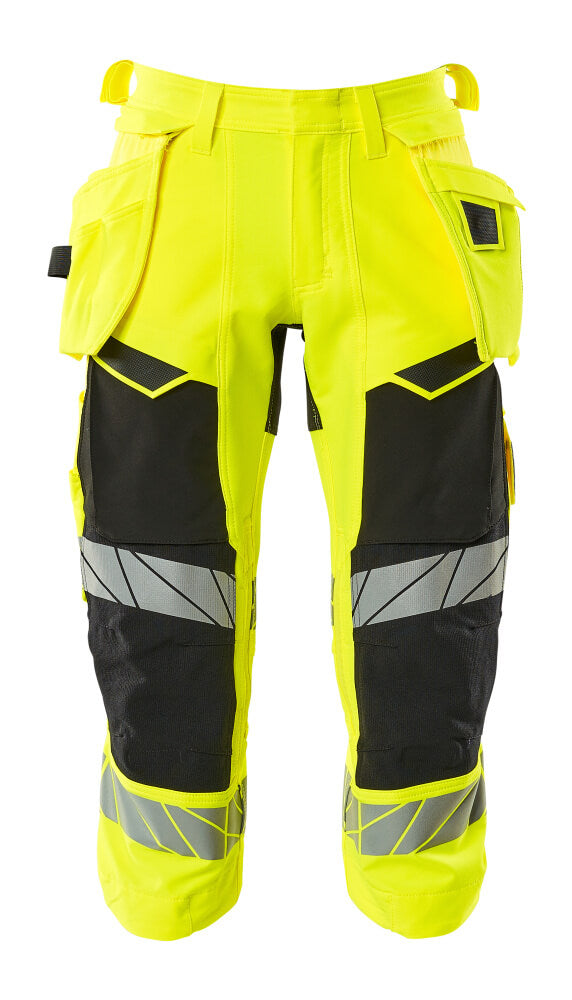 Accelerate Safe Three-Quarter Work Trousers With Nail Pockets 19049-711