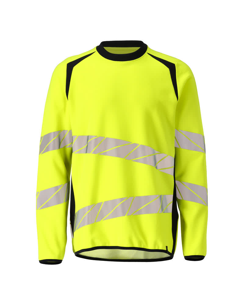 MASCOT® Accelerate Safe Sweatshirt 19084-781 – Fluor Geel/Marine