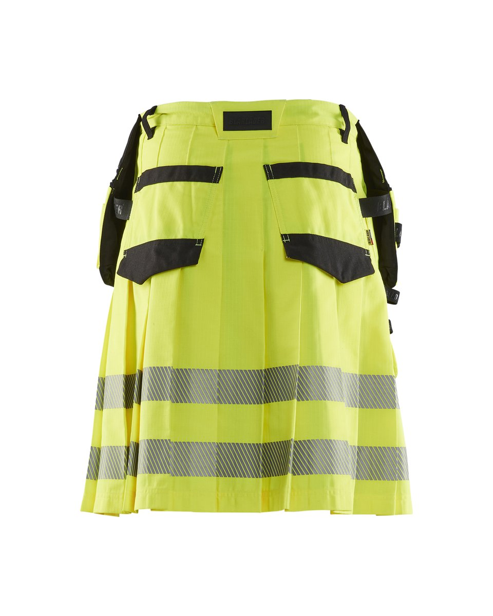Blåkläder 1921 High Vis kilt - High Vis Geel/Zwart