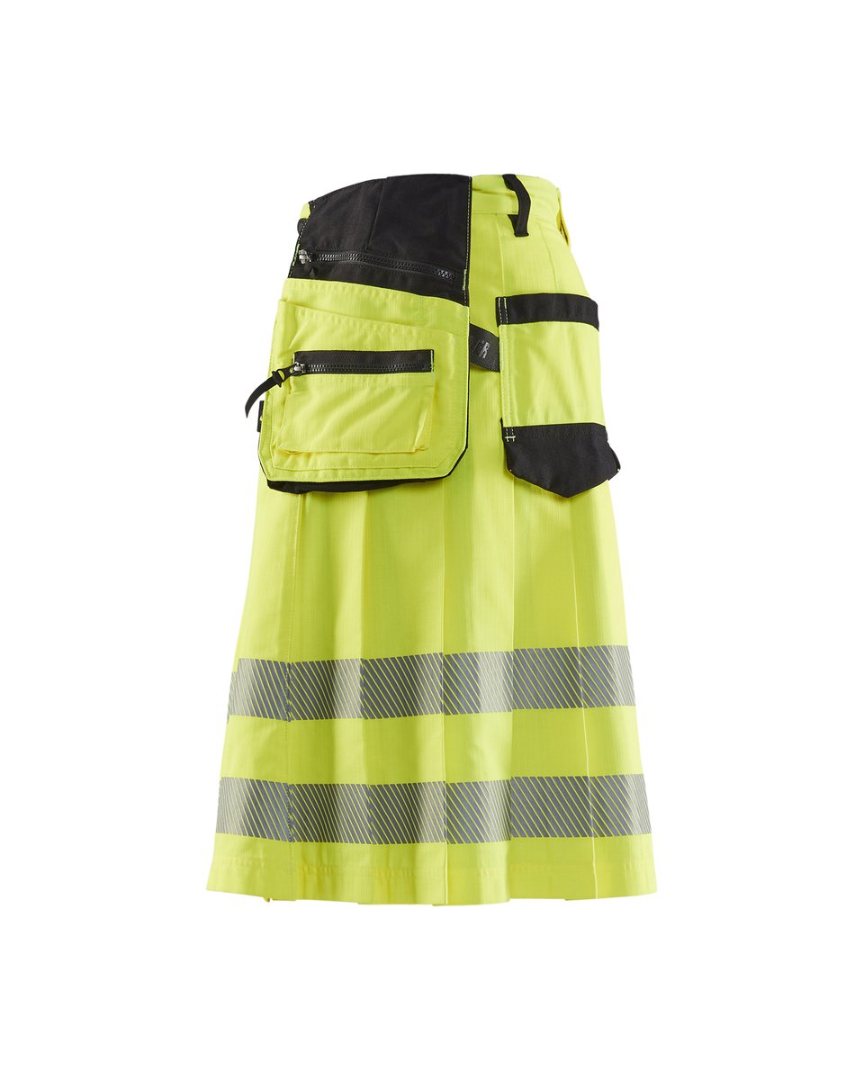 Blåkläder 1921 High Vis kilt - High Vis Geel/Zwart