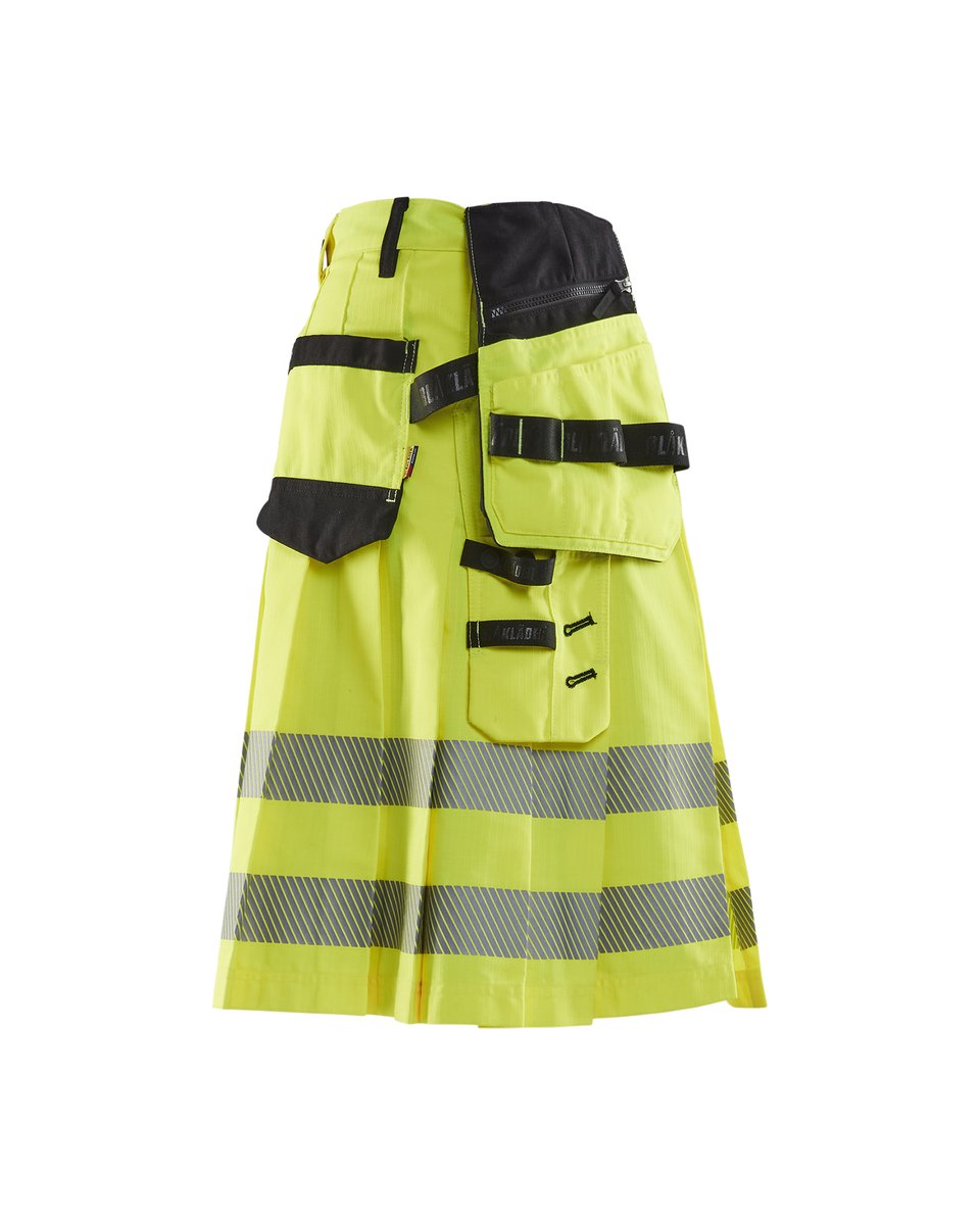 Blåkläder 1921 High Vis kilt - High Vis Geel/Zwart