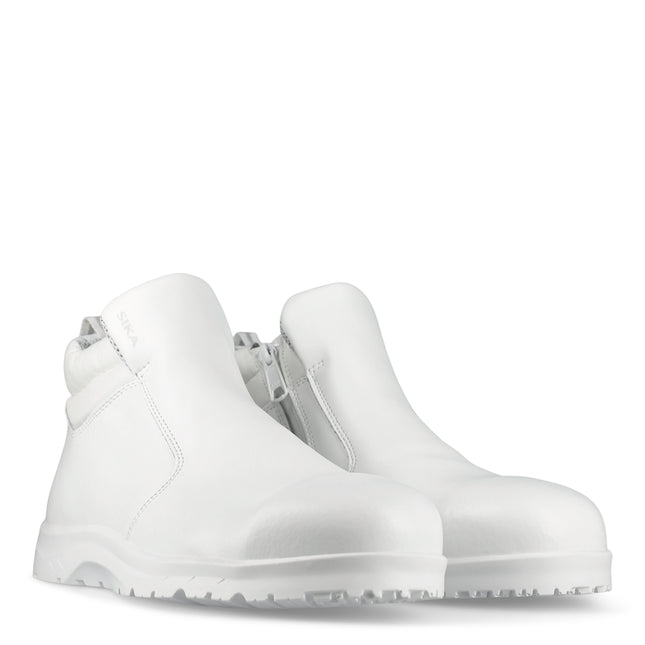 SIKA Fusion - Bootie with zipper - wit