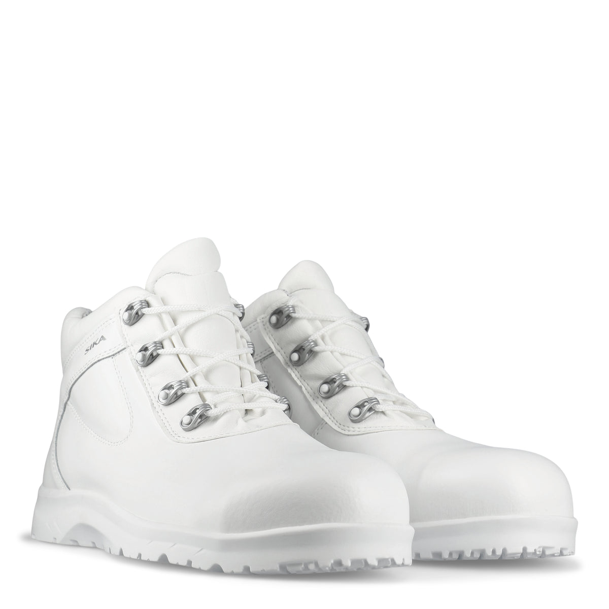 SIKA Fusion - Bootie with laces - wit