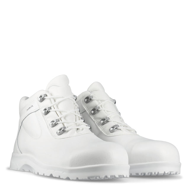 SIKA Fusion - Bootie with laces - wit