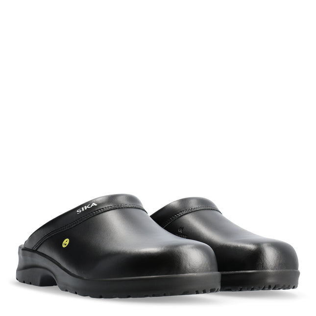 SIKA Fusion Clog ESD - Open clog - Zwart