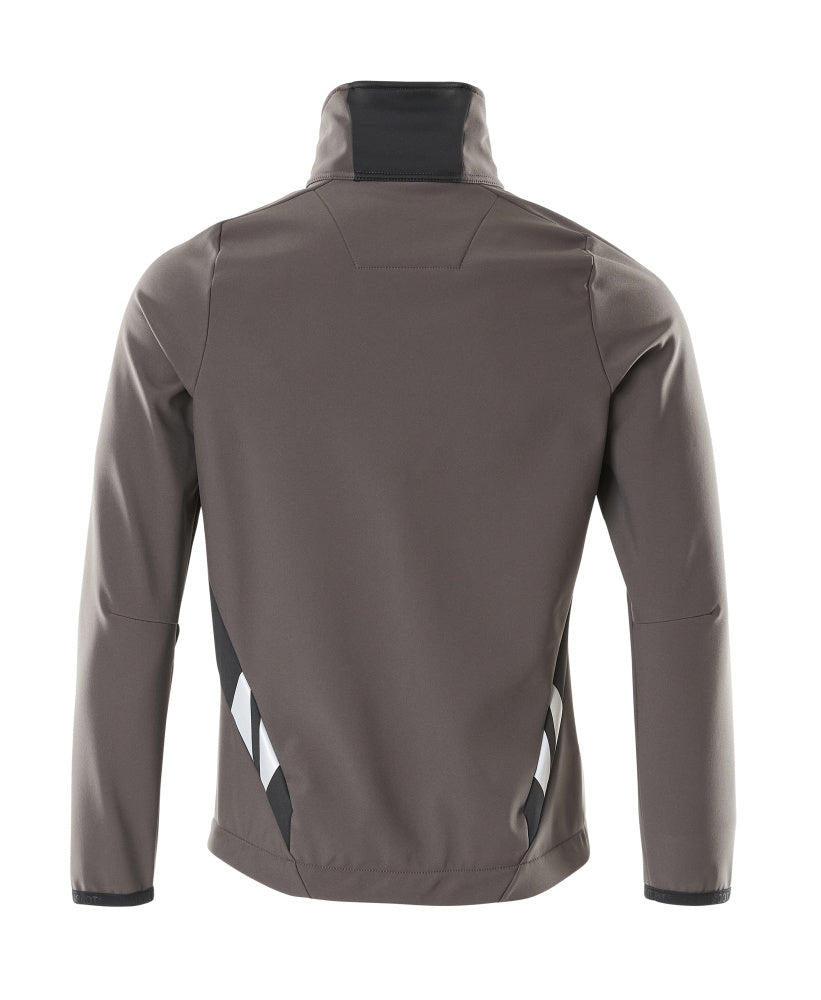 MASCOT® Accelerate Softshell jas – Donkerantraciet/Zwart