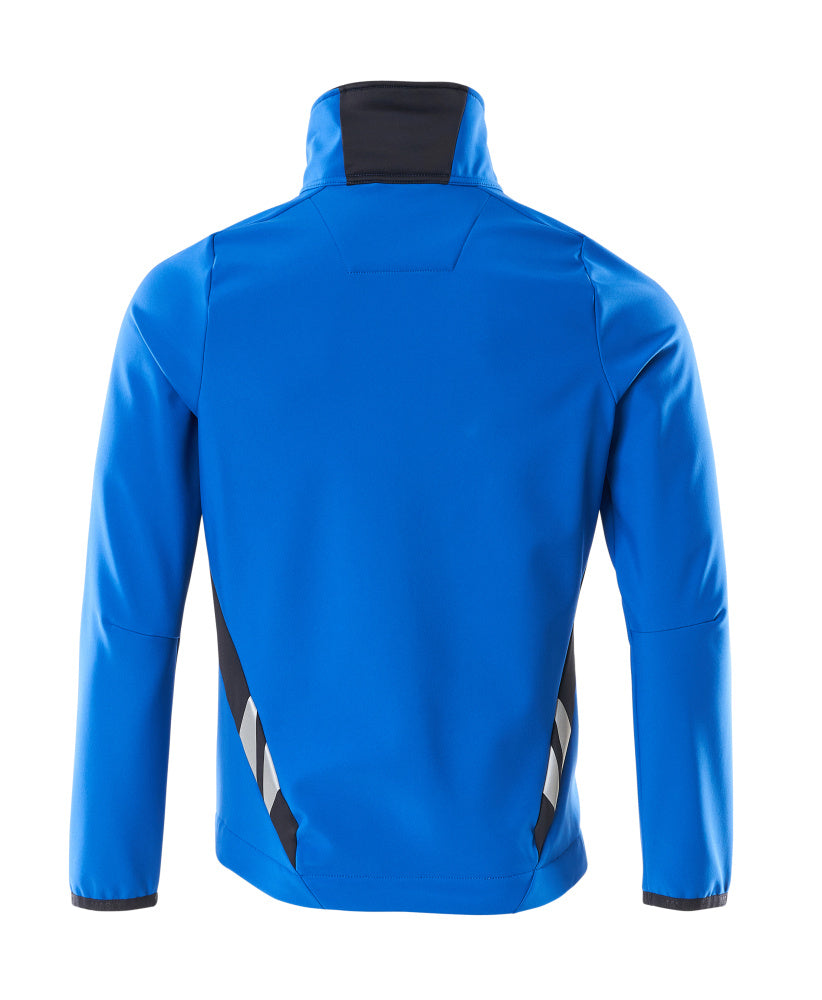 MASCOT® Accelerate Softshell jas – Helder blauw/Donkermarine