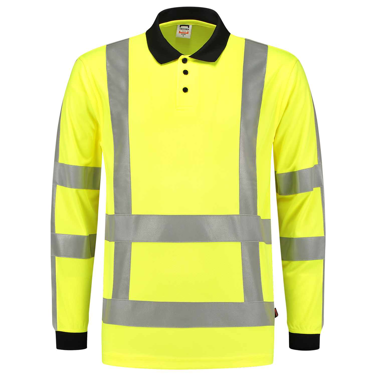 Poloshirt RWS Birdseye Lange Mouw - Fluoryellow XXL