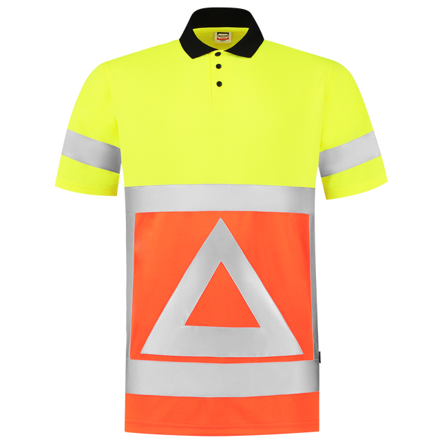 Poloshirt Verkeersregelaar - OrangeYellow XXL