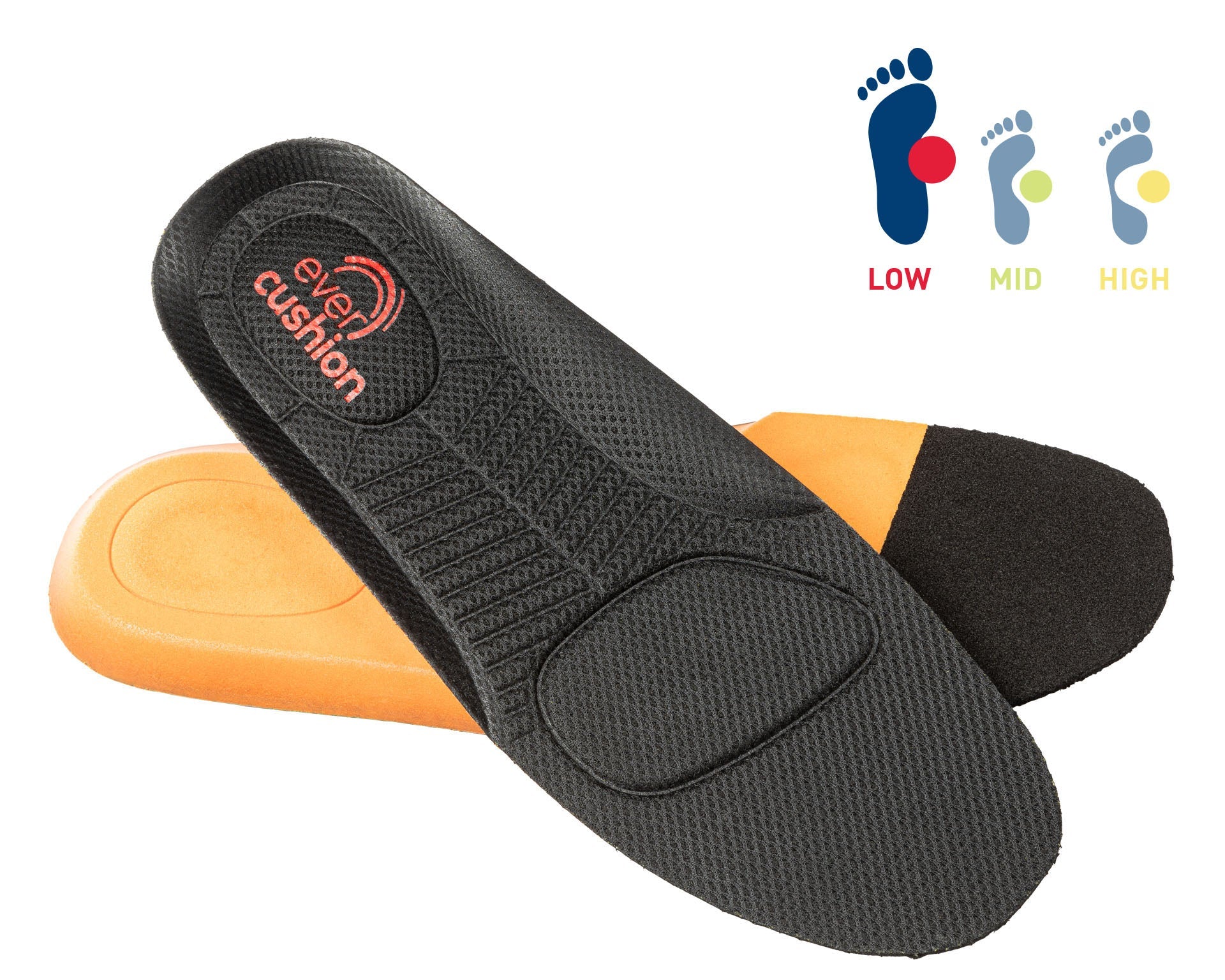 Albatros EVERCUSHION CUSTOM FIT LOW Inlegzolen
