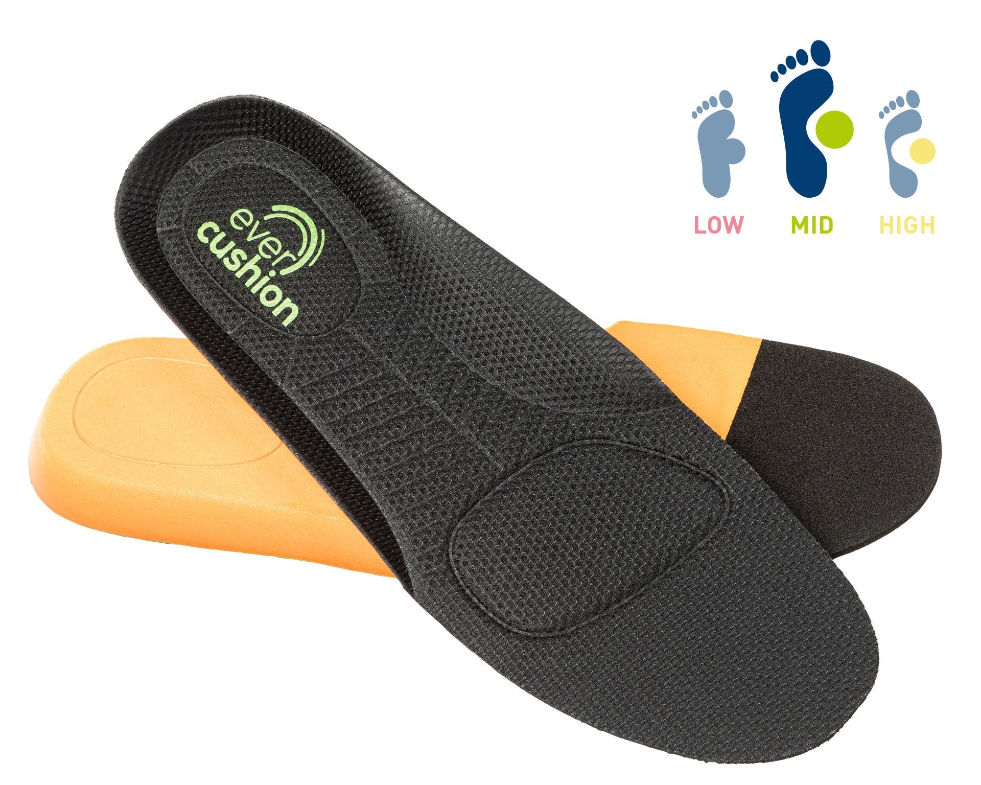 Albatros EVERCUSHION CUSTOM FIT LOW Inlegzolen