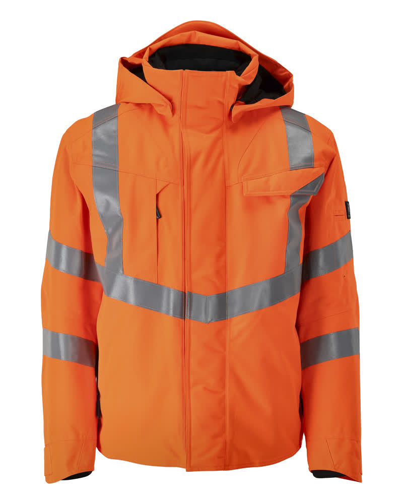 MASCOT® Hastings Winterjas – Fluor Oranje