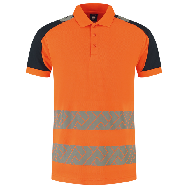 Poloshirt High Vis Redefined - FluororangeInk XXL