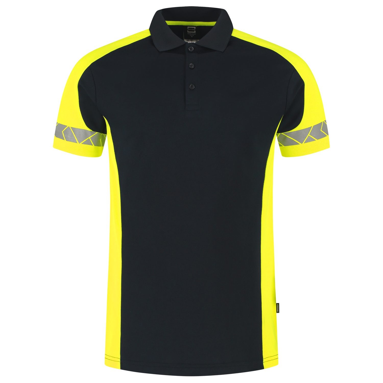 Poloshirt Reflective Redefined - InkFluoryellow XXL