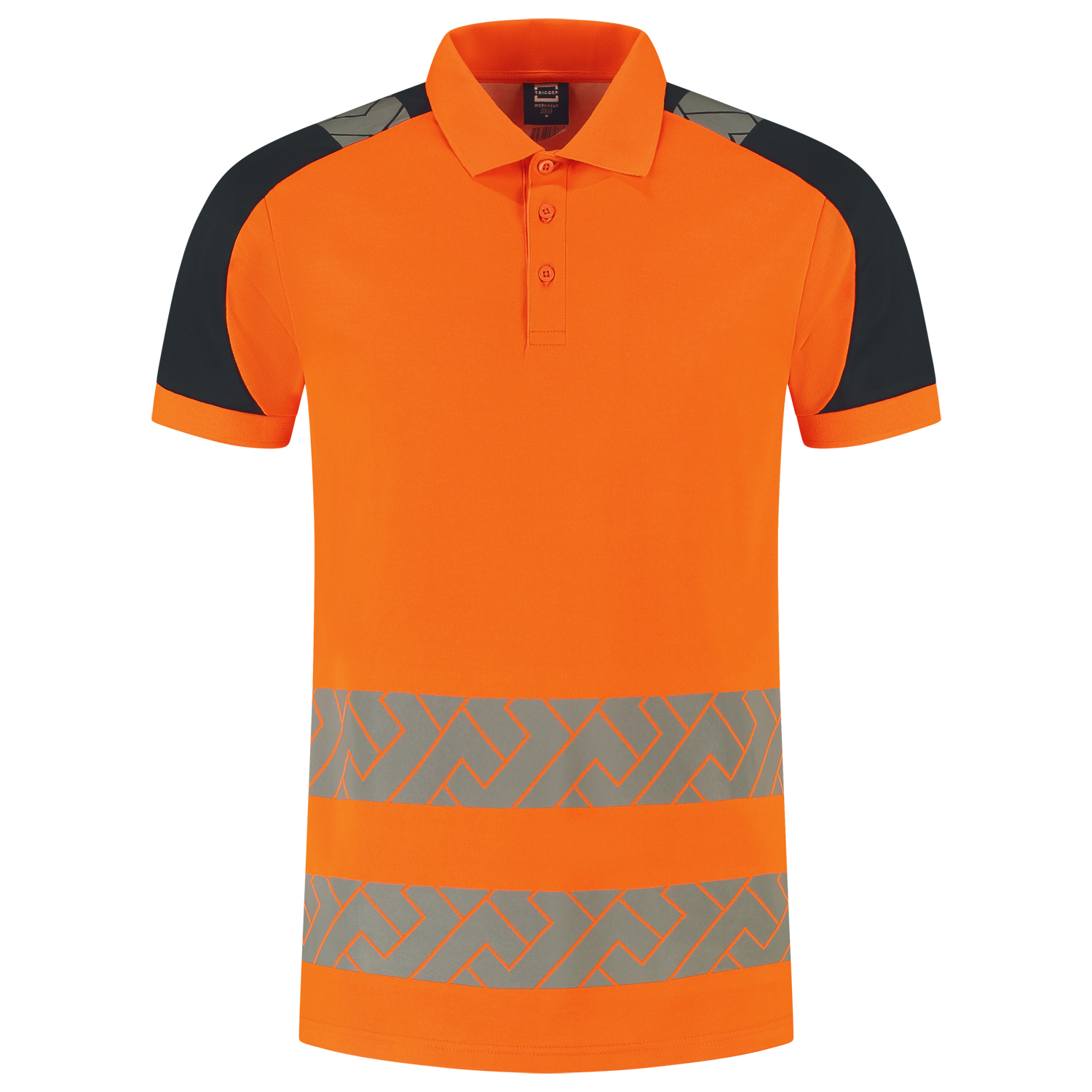 Poloshirt High Vis Redefined Industrieel Wasbaar - FluororangeInk XXL