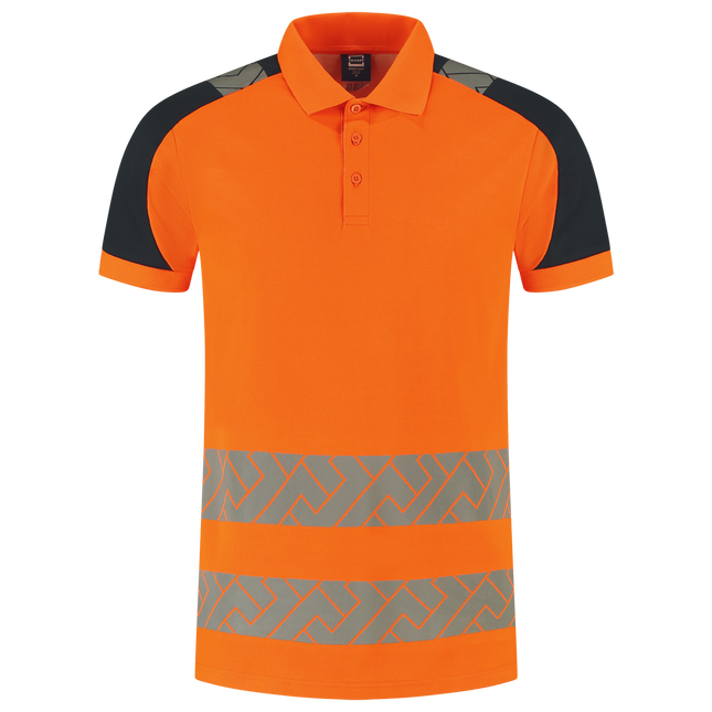 Poloshirt High Vis Redefined Industrieel Wasbaar - FluororangeInk XXL