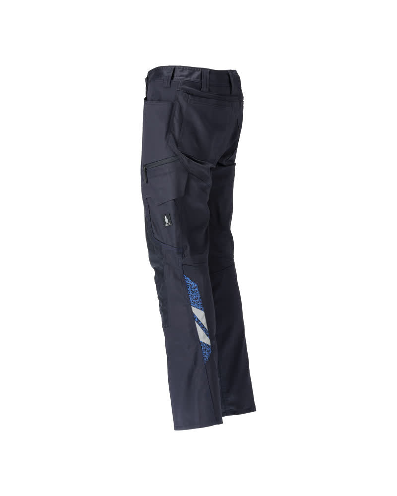 MASCOT® Accelerate Stretch werkbroek met kniezakken – Donkermarine
