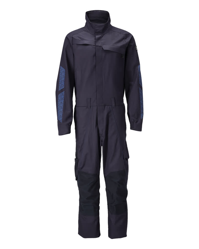 MASCOT® Accelerate Biokatoen overall met kniezakken – Donkermarine