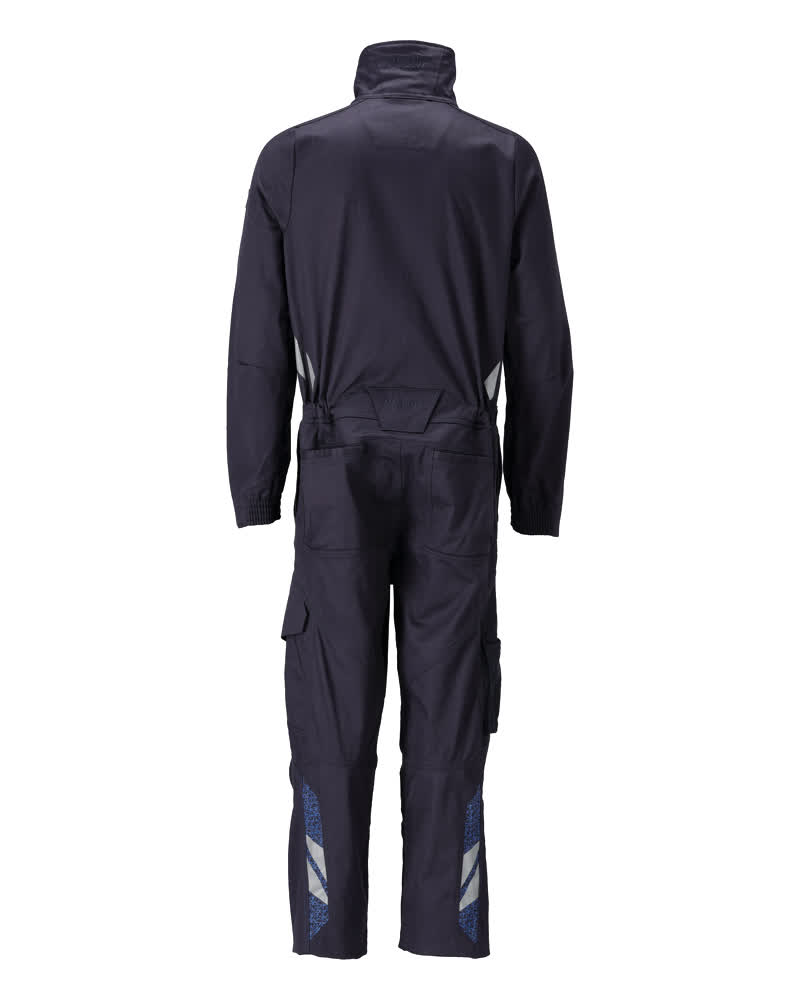 MASCOT® Accelerate Biokatoen overall met kniezakken – Donkermarine