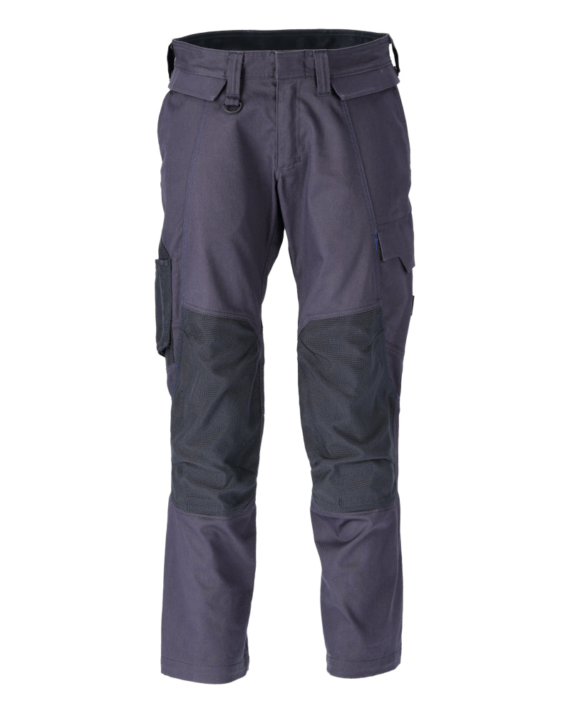 MASCOT® Accelerate Biokatoen werkbroek met kniezakken – Donkermarine