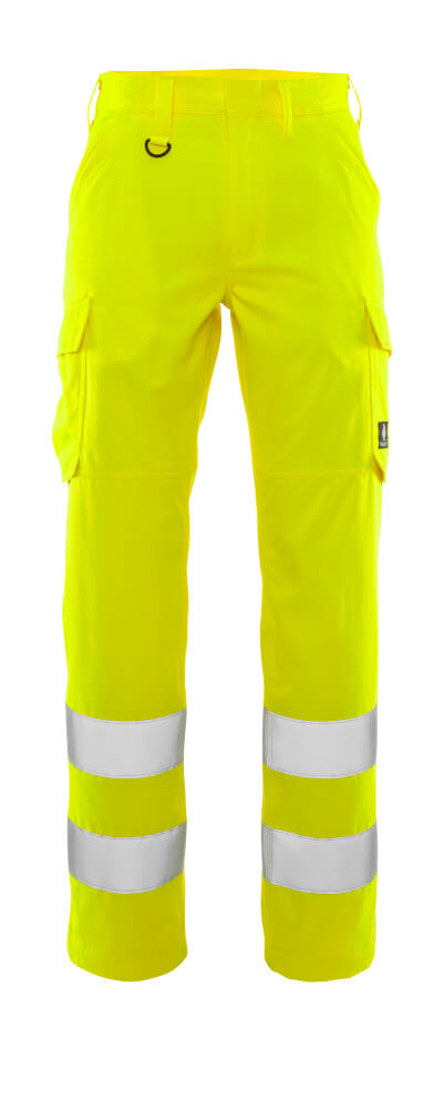 MASCOT® Safe Light Werkbroek 20859-236 Broek met dijbeenzakken – Fluor Geel