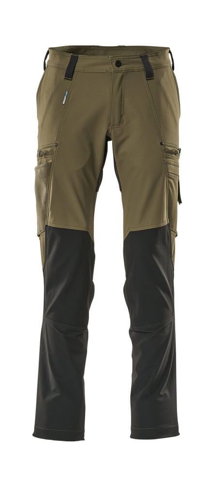 MASCOT® Advanced Functionele Werkbroek – Mosgroen/Zwart