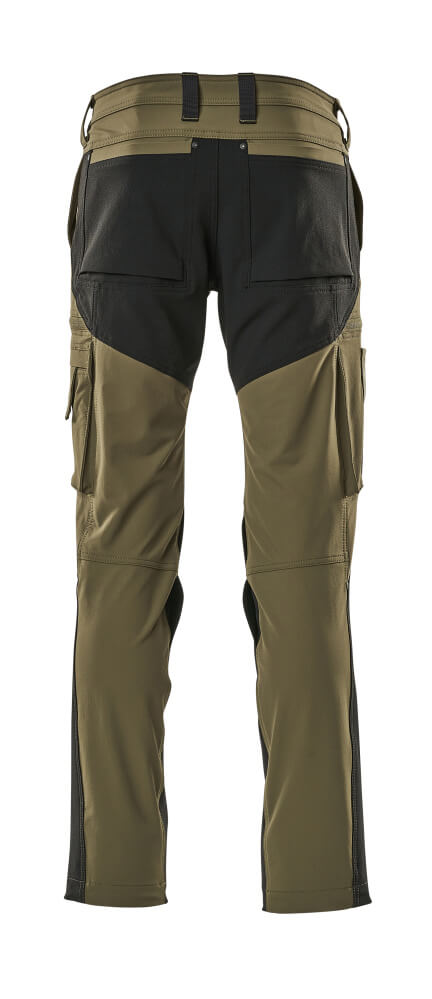 MASCOT® Advanced Functionele Werkbroek – Mosgroen/Zwart