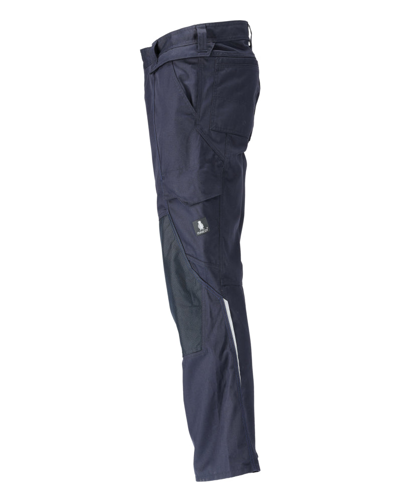MASCOT® Accelerate Lichte werkbroek met kniezakken – Donkermarine