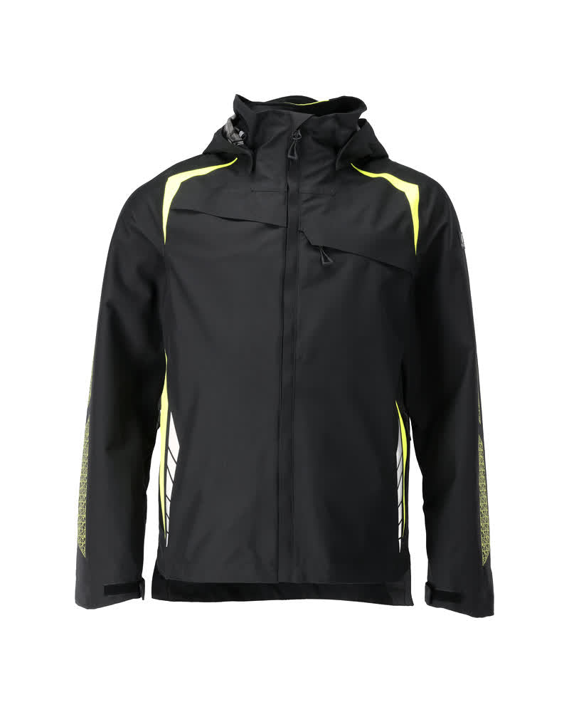 MASCOT® Accelerate Safe Shell Jas 23001-231 – Zwart/Fluor Geel