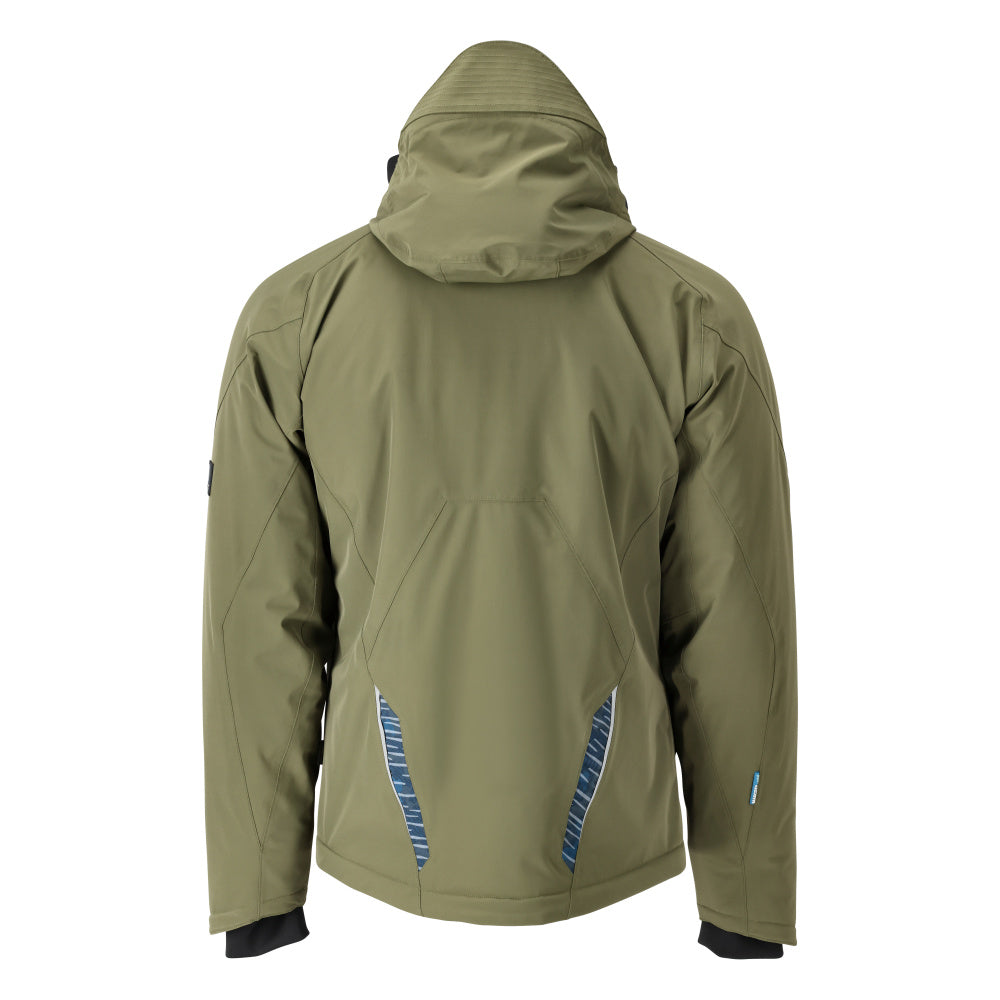 MASCOT® Advanced Winterjas met stretch – Mosgroen/Zwart