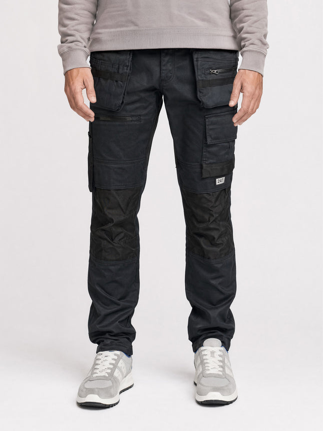 Bull Workwear W41 - Dark Blue Denim Coated
