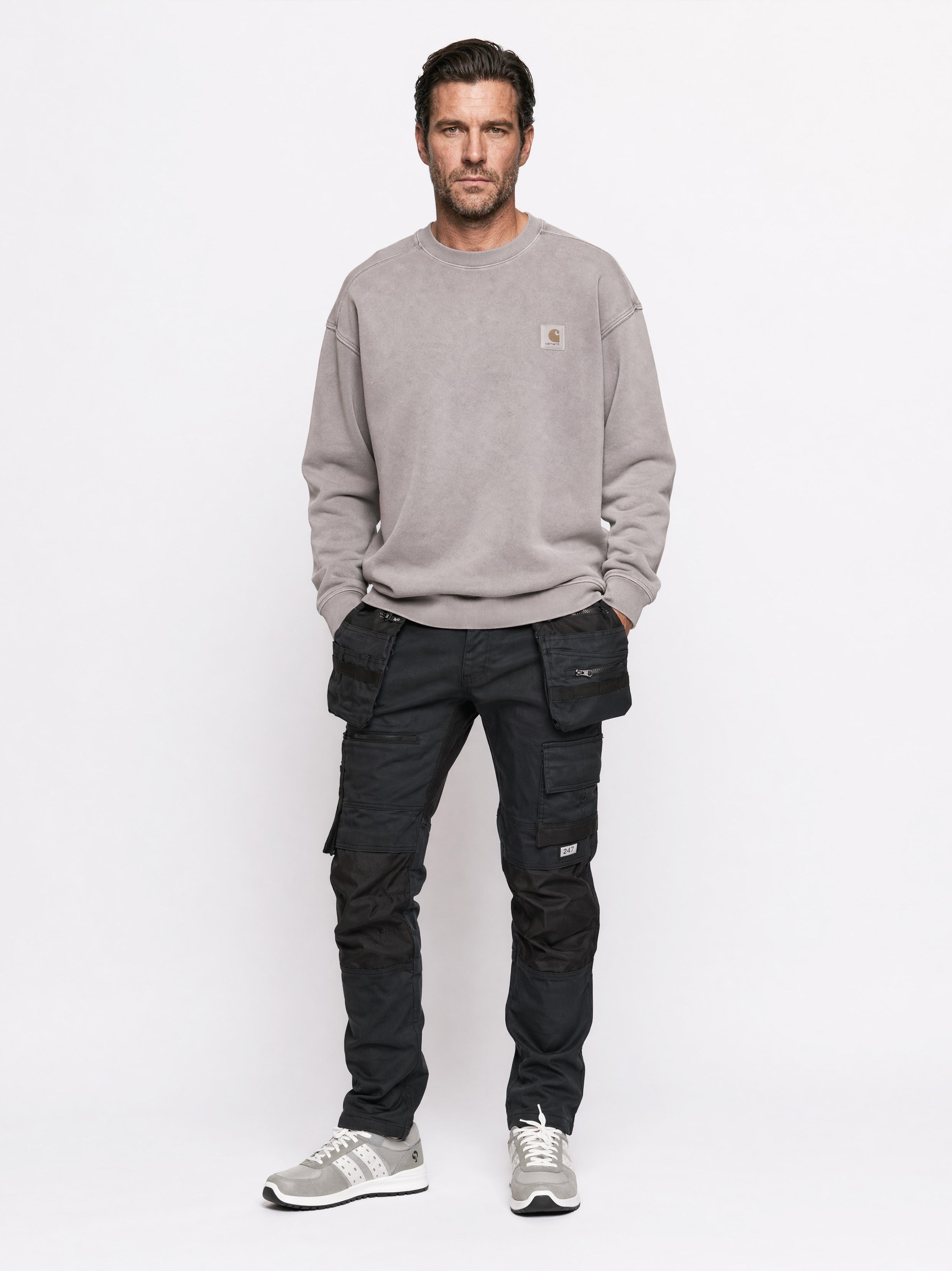 Bull Workwear W41 - Dark Blue Denim Coated