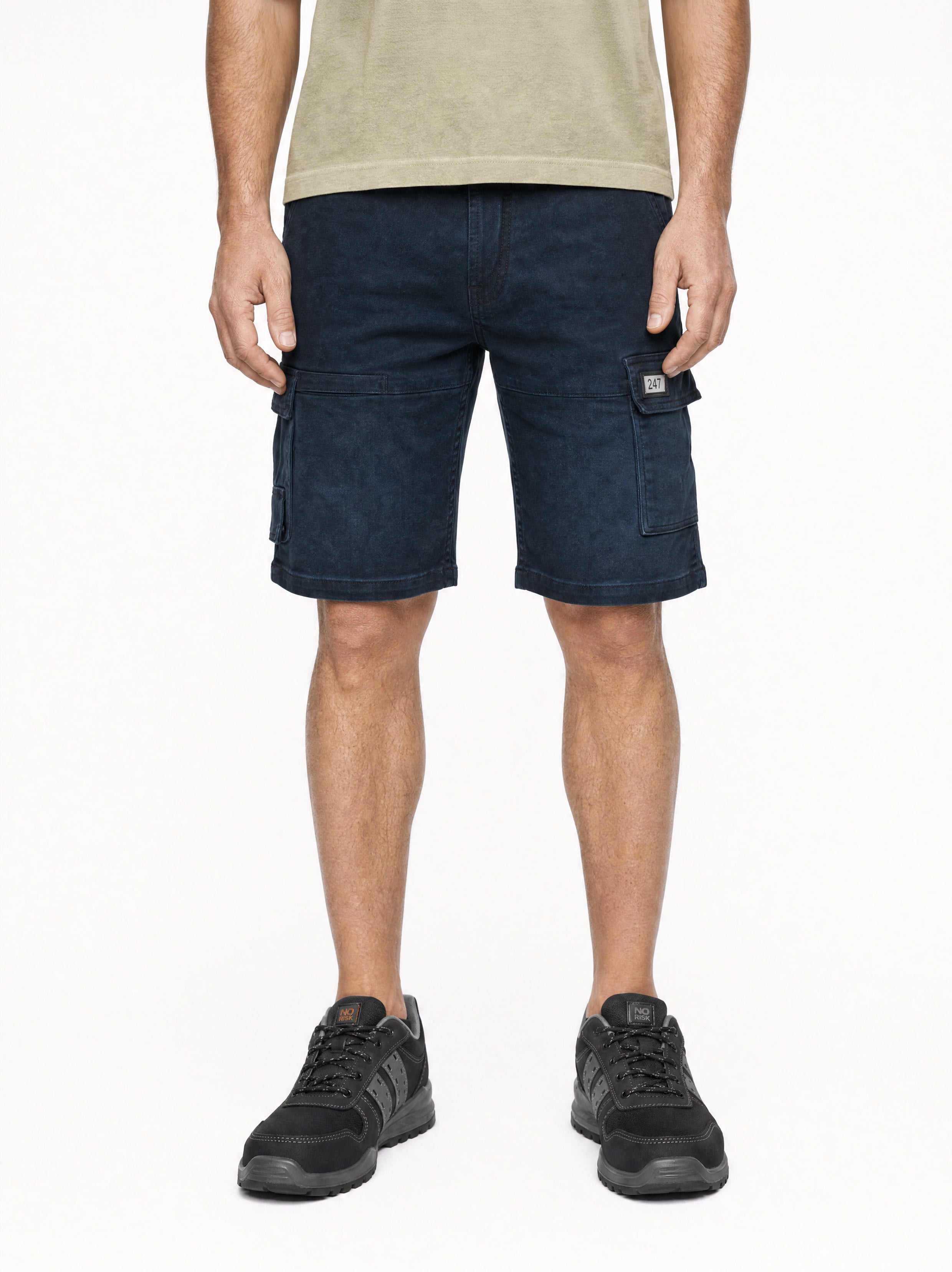 Jaguar Short Workwear W86 - Blue Black Denim