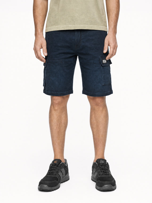 Jaguar Short Workwear W86 - Blue Black Denim
