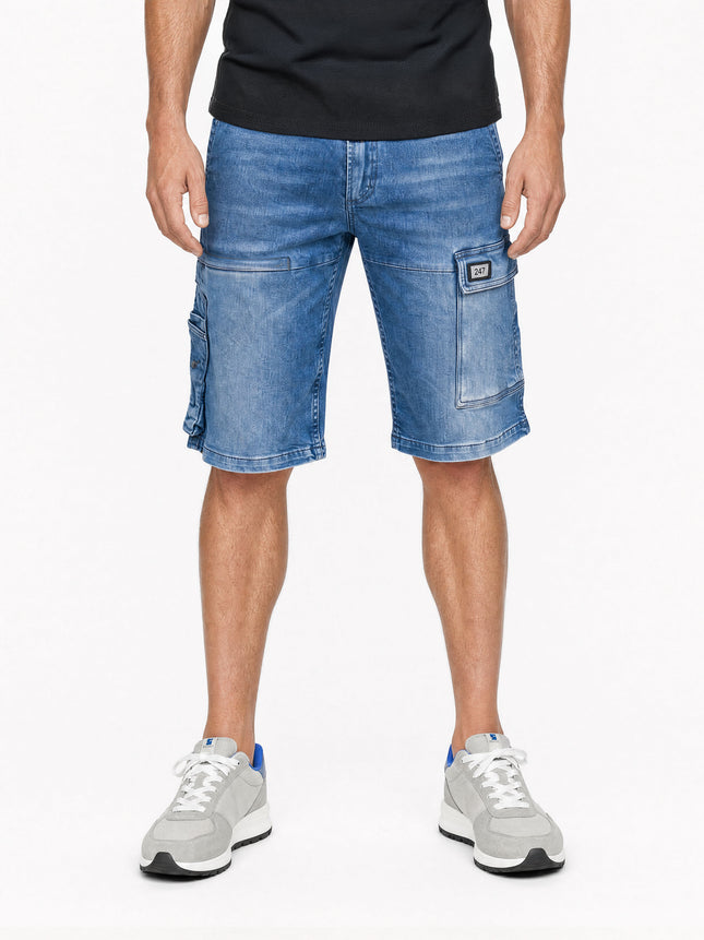 Jaguar Short Workwear W87 - Medium Blue Denim Used