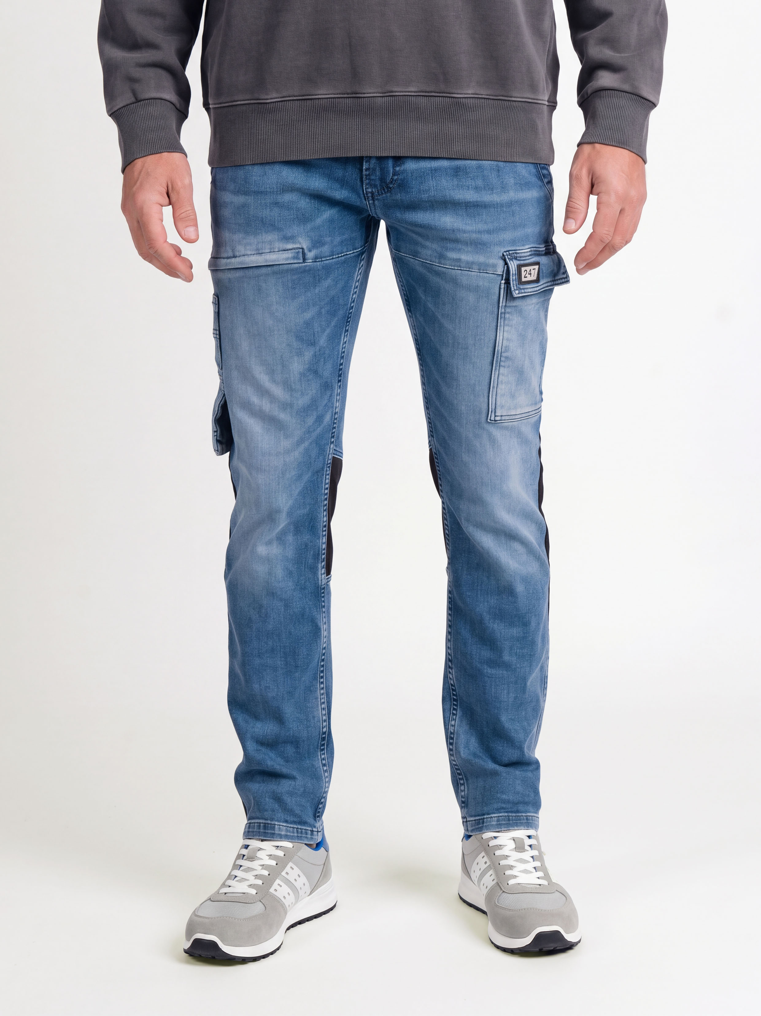 Jaguar Workwear W57 - Medium Blue Denim Used