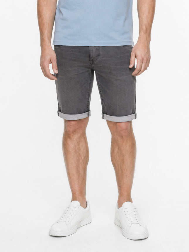 Elm Short J04 - Dark Grey Denim Used