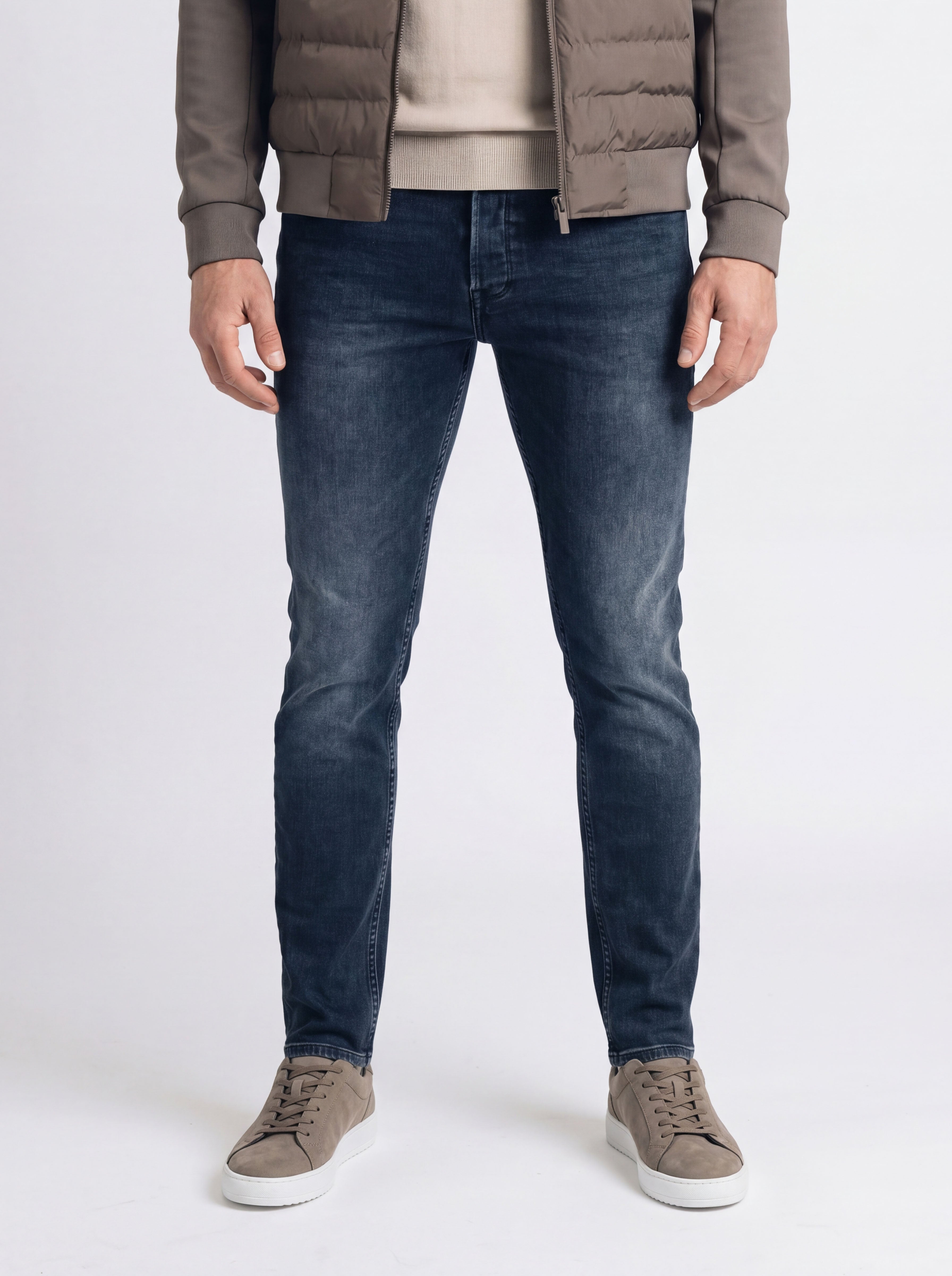Palm Skinny SK71 - Blue Black Denim Used