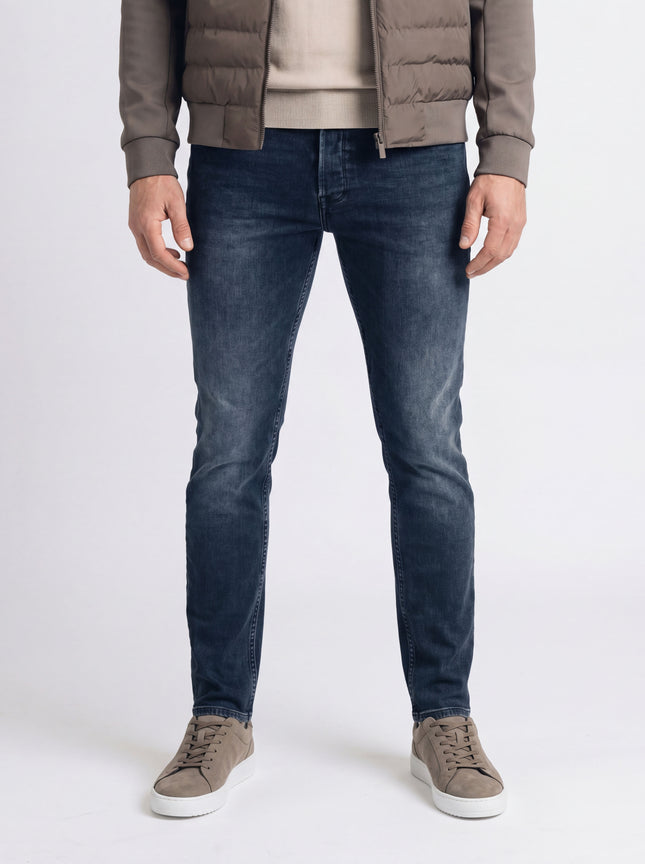 Palm Skinny SK71 - Blue Black Denim Used