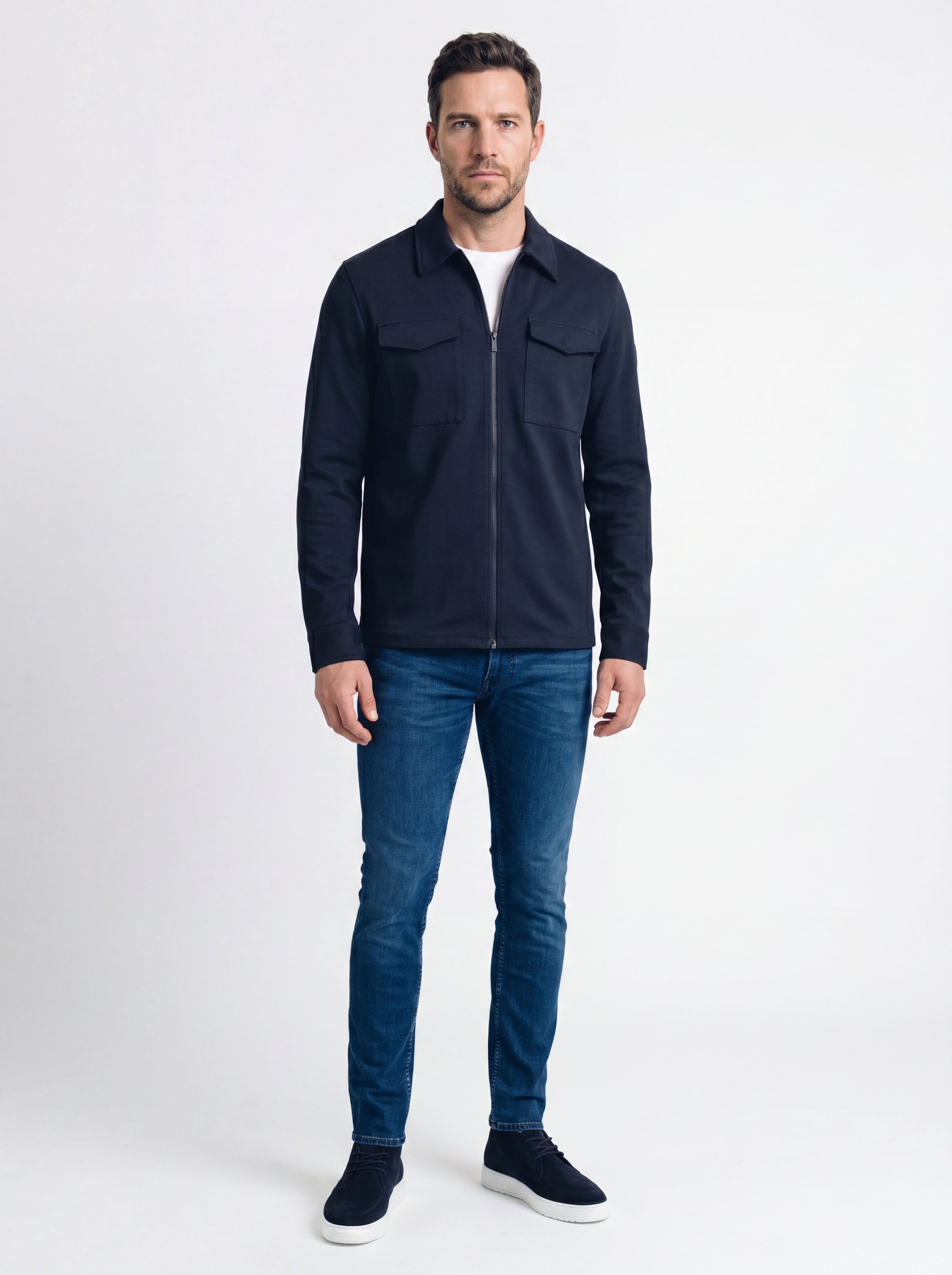 Palm Skinny SK73 - Medium Blue Denim