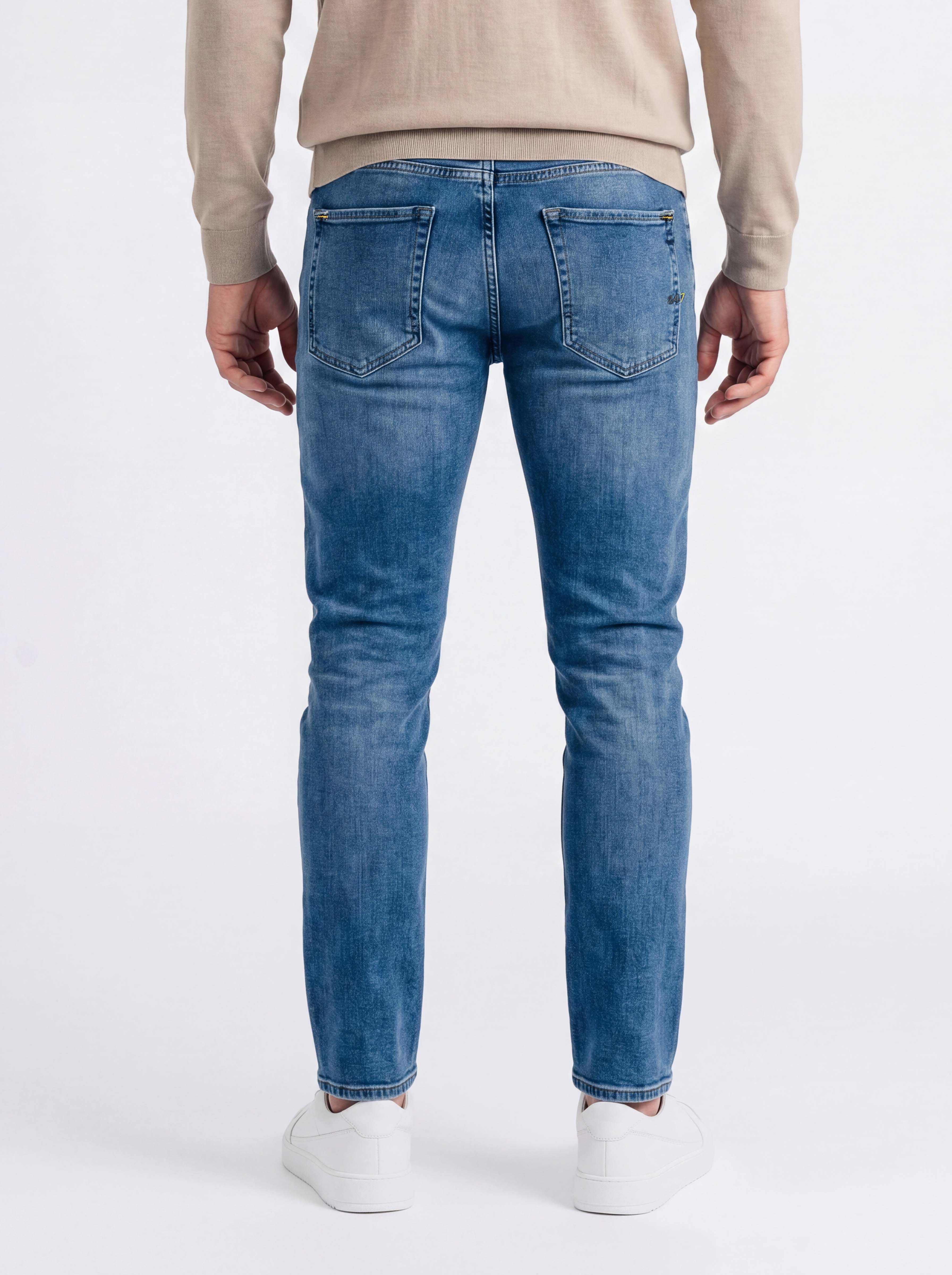 Palm Skinny SK74 - Medium Blue Denim Used