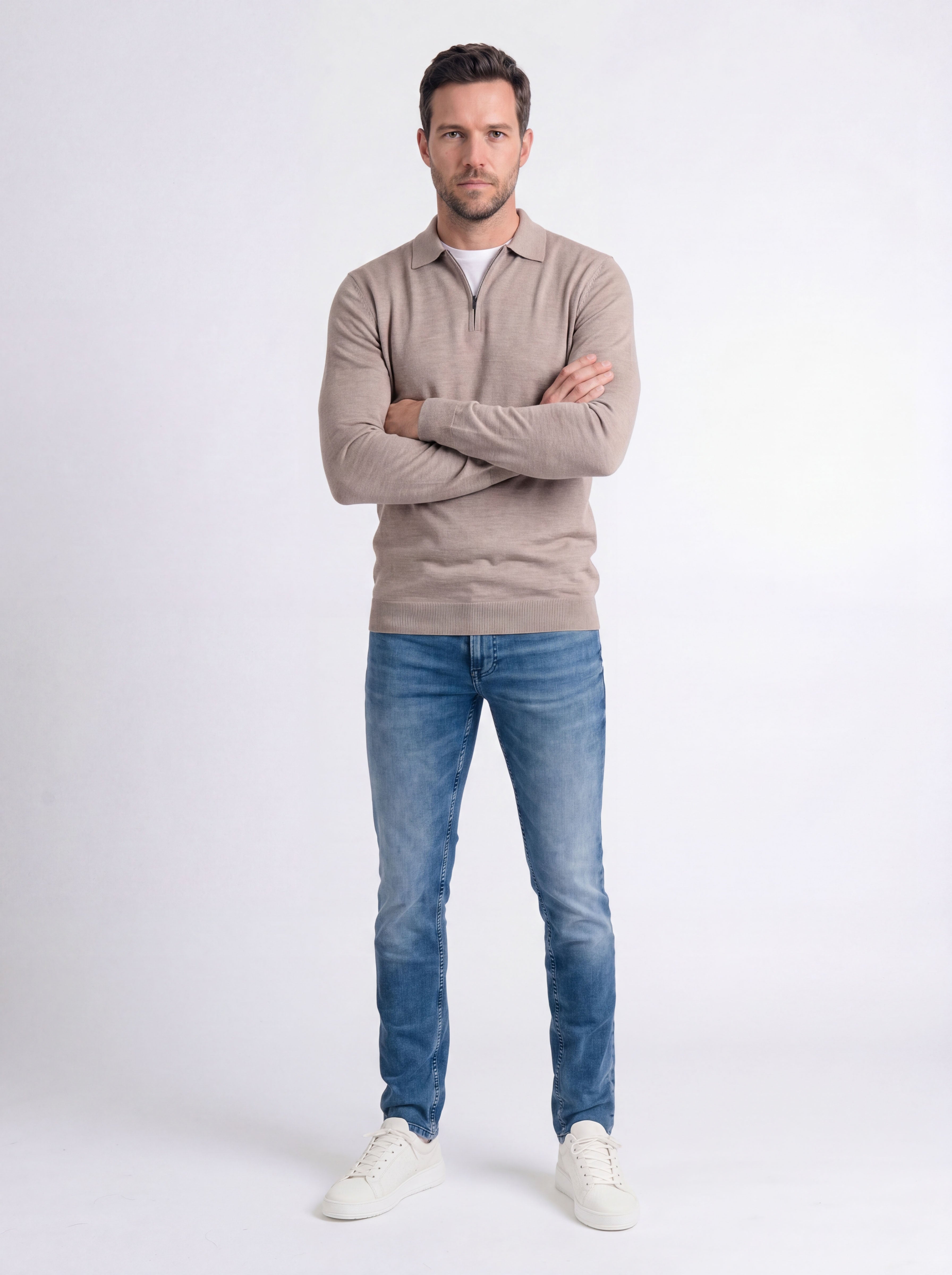 Palm Skinny SK74 - Medium Blue Denim Used