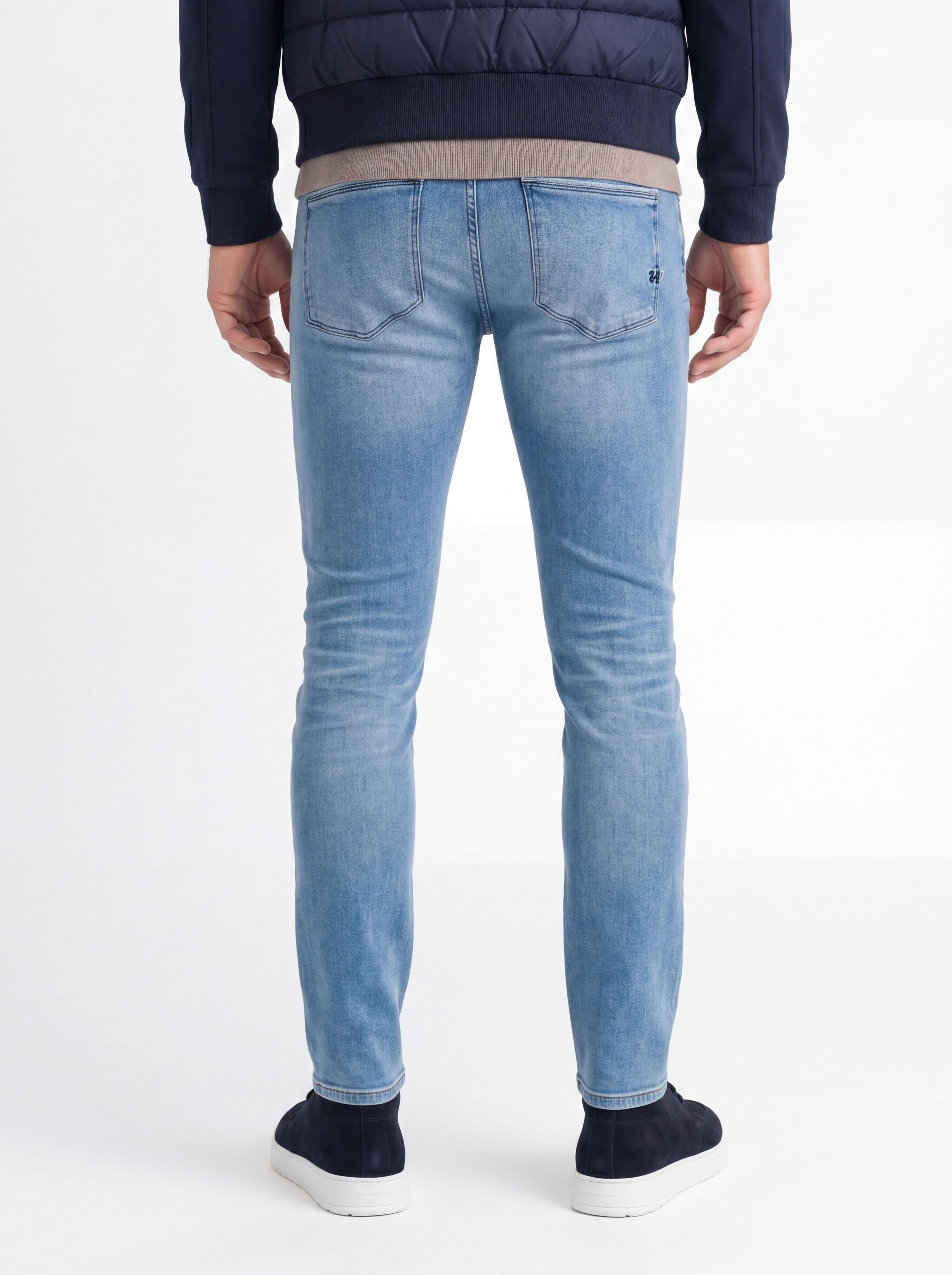 Palm Skinny SK75 - Bleached Denim Used