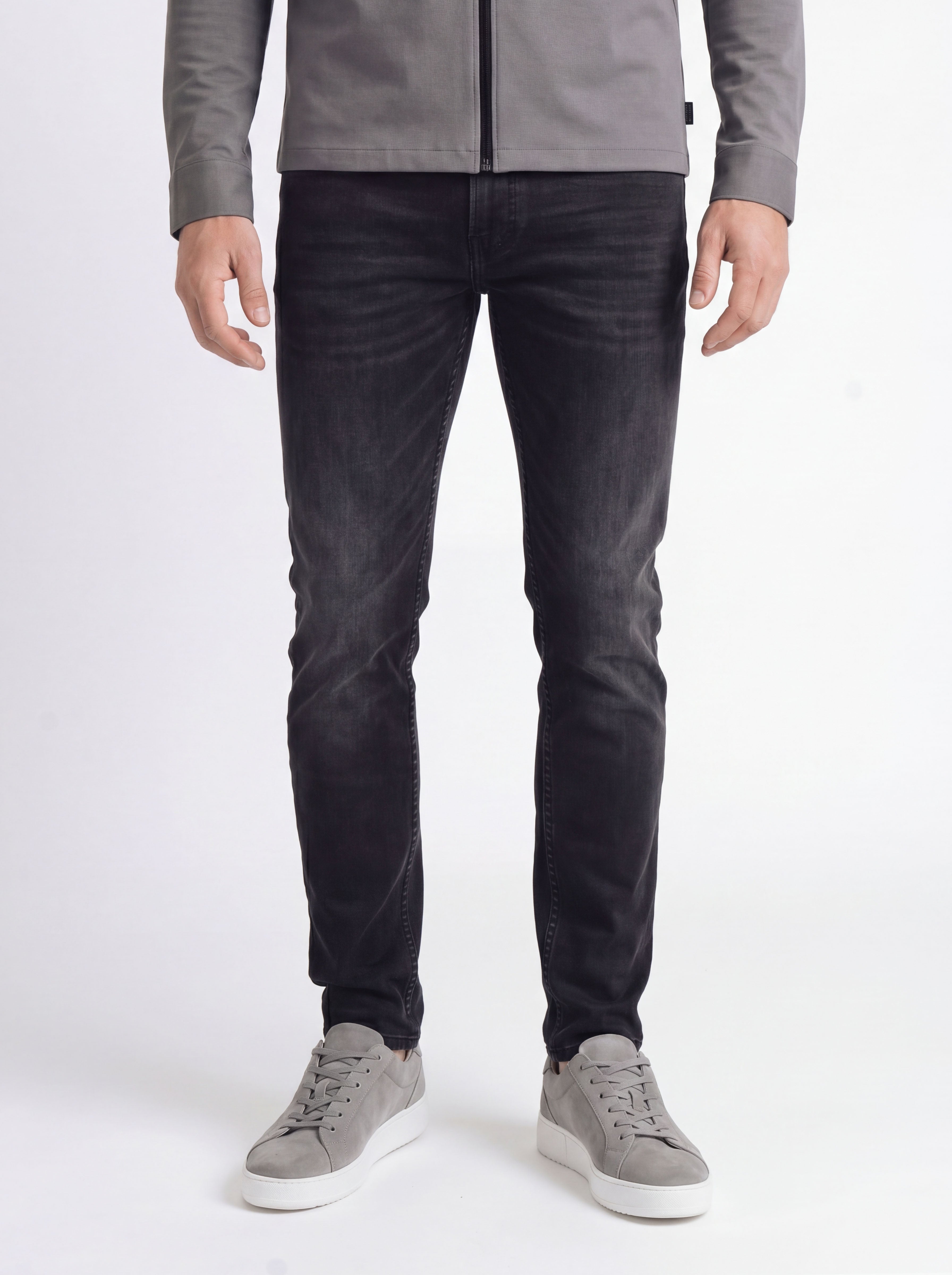 Palm Skinny SK78 - Dark Grey Denim Used