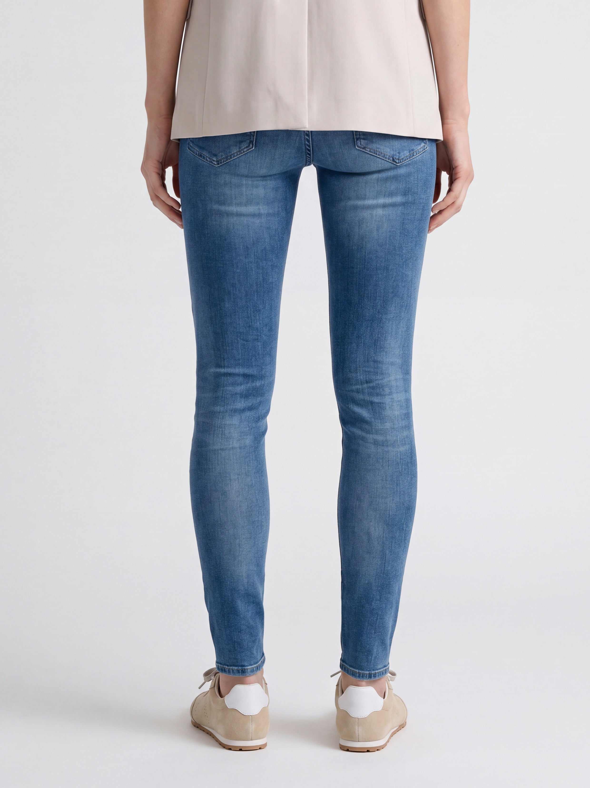 Iris Skinny SK82 - Medium Blue Denim Used