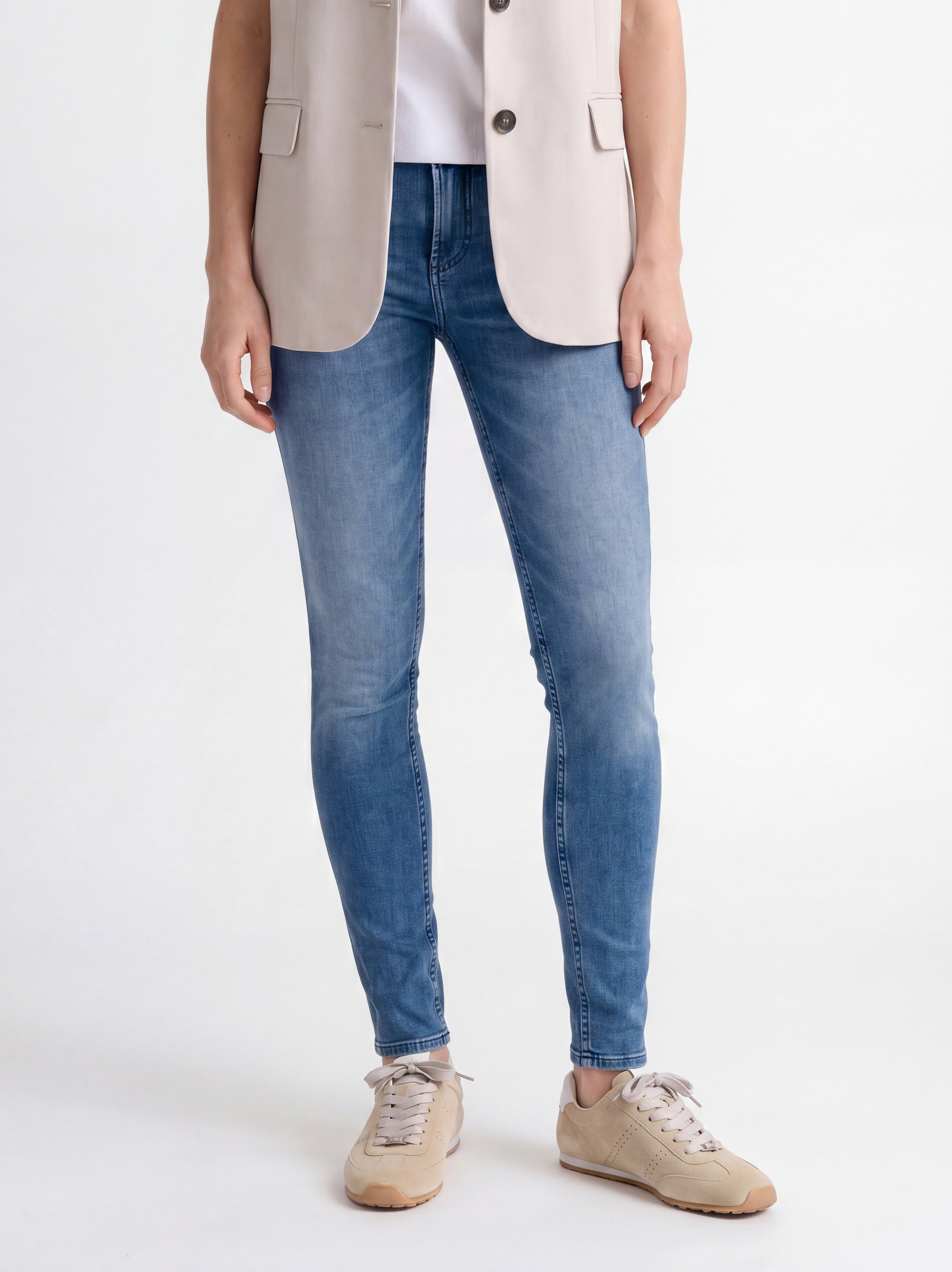 Iris Skinny SK82 - Medium Blue Denim Used