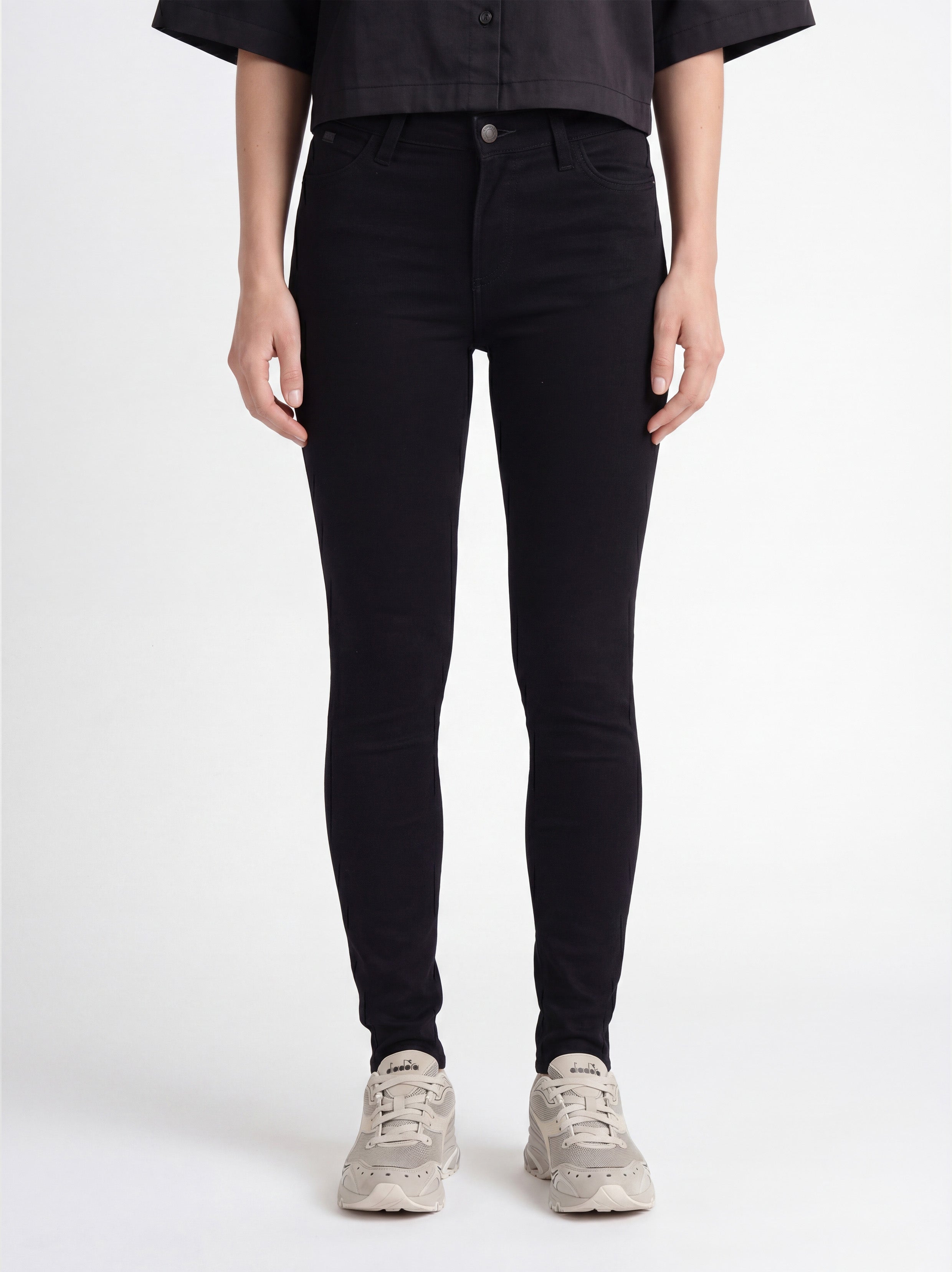 Iris Skinny SK83 - Black Denim Used