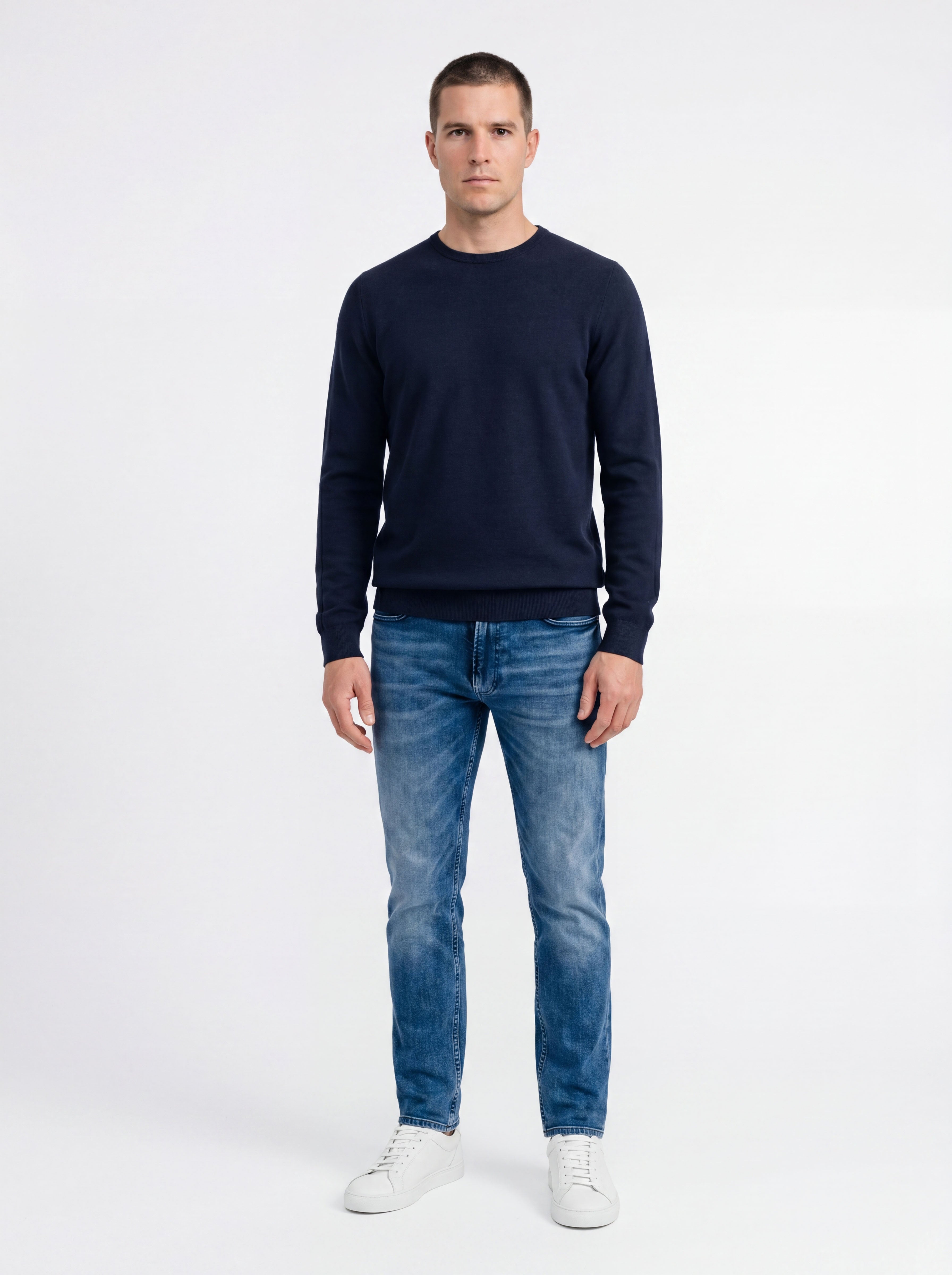 Palm Slim SL54 - Medium Blue Denim Used