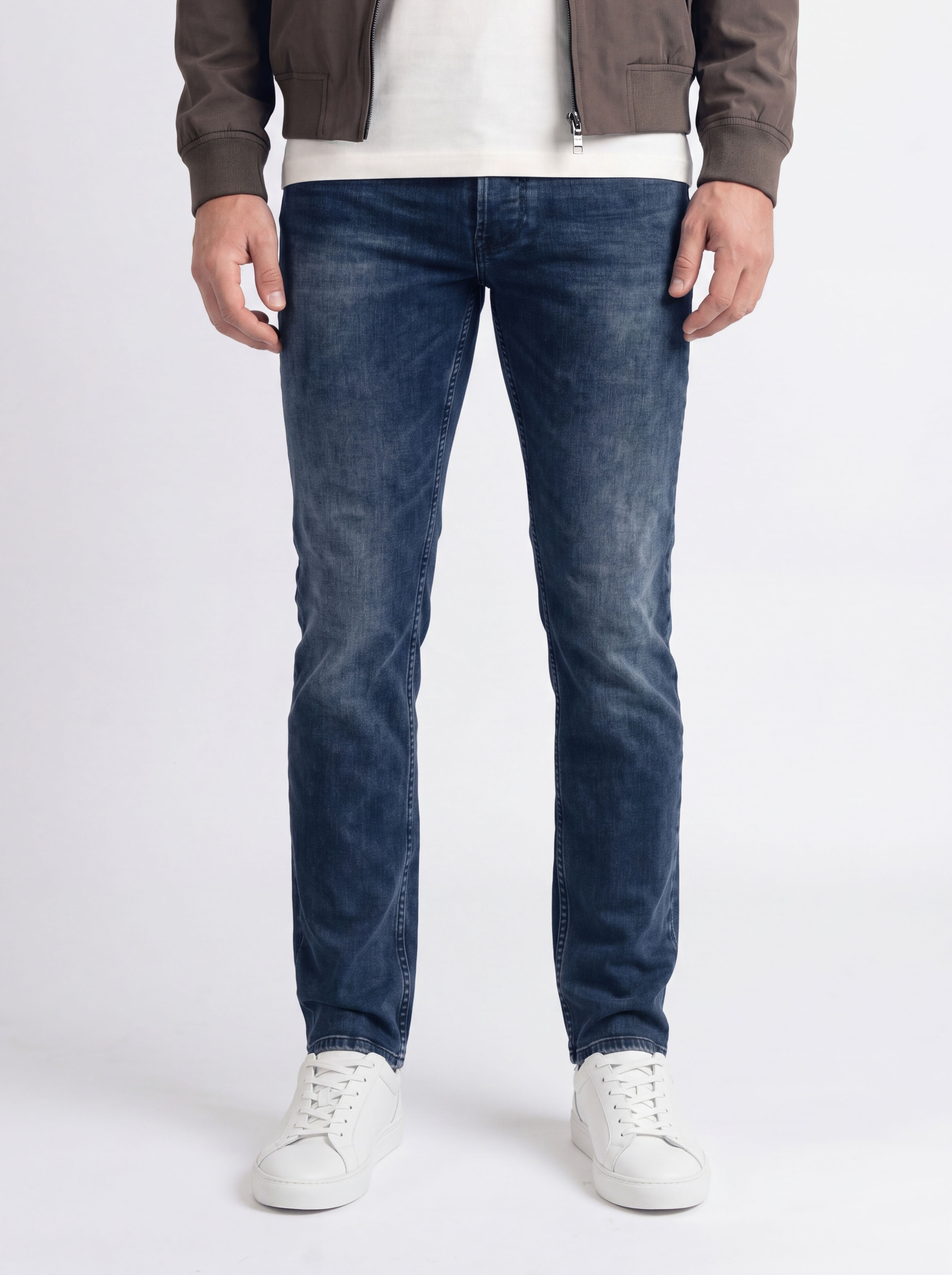 Palm Slim SL56 - Blue Black Denim Used