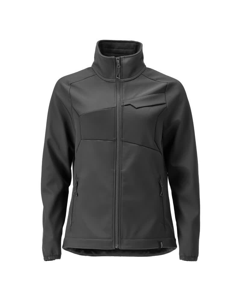 MASCOT® Accelerate Softshell jas dames – Zwart